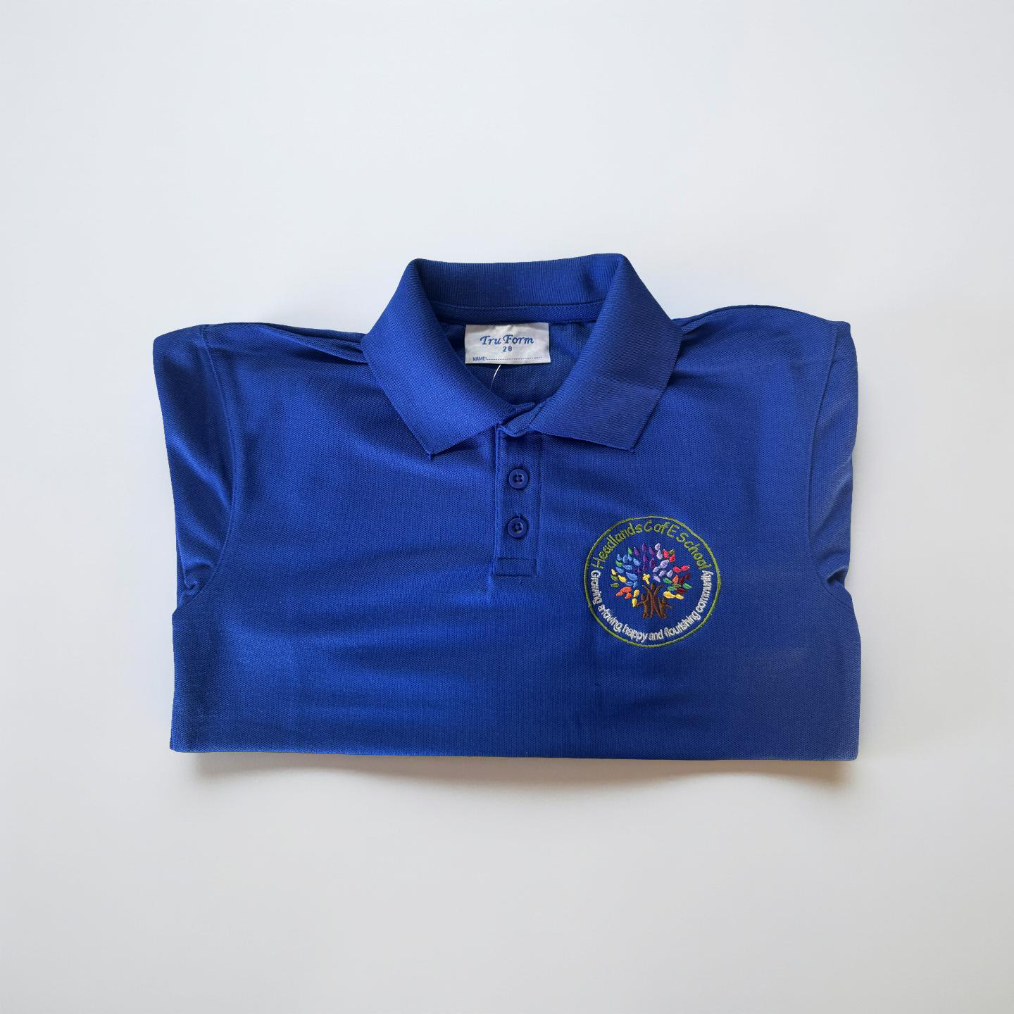 Headlands C Of E Junior Infant & Nursery School Coloured Polo Shirt