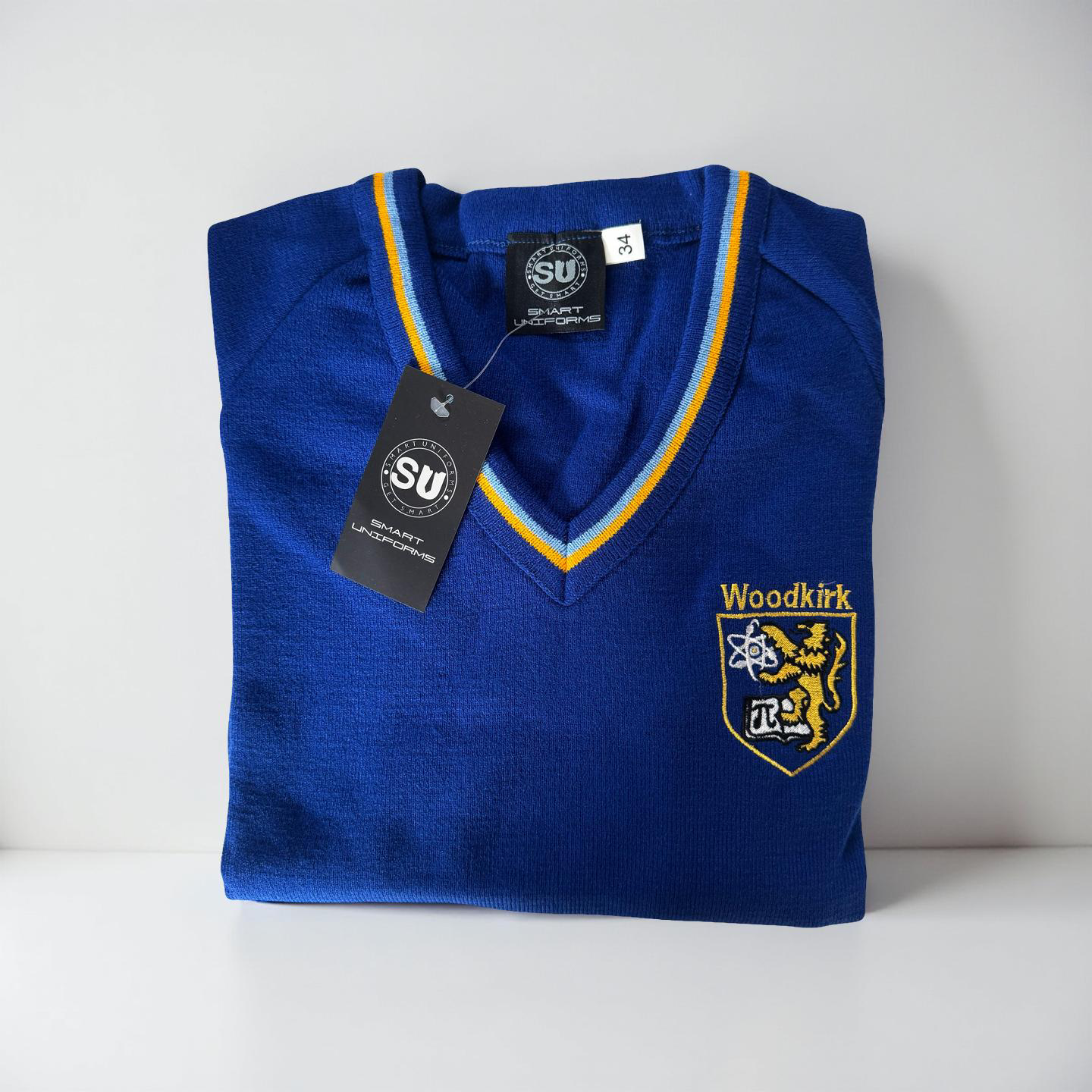 2 X Woodkirk Academy Year 7 Jumper Up To Size 34