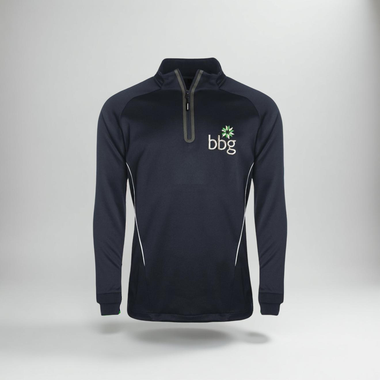 BBG Academy P.E Zip Top
