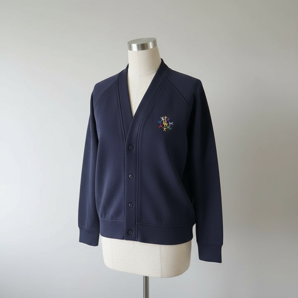 Hanging Heaton CE VC J&I School Cardigan