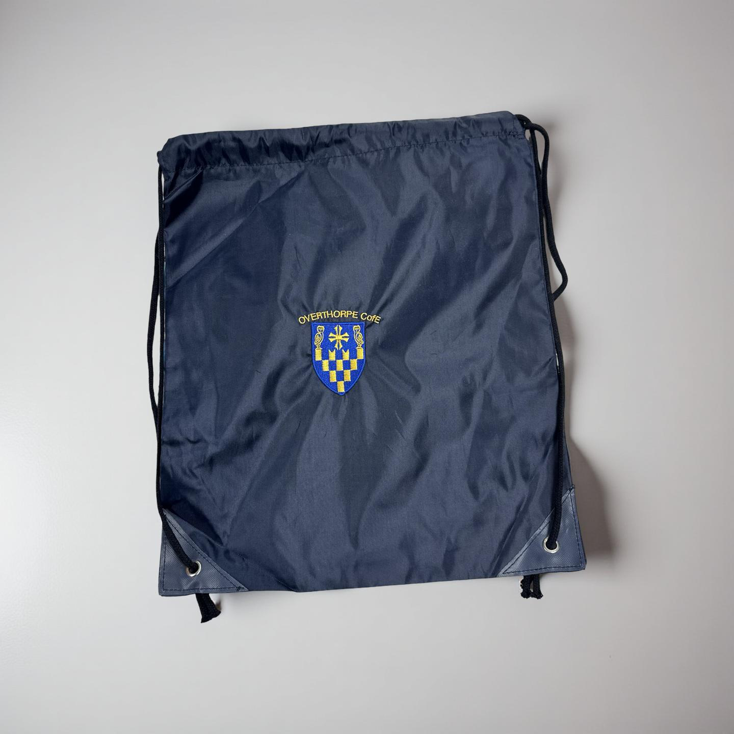 Overthorpe C of E Academy Pump Bag with logo