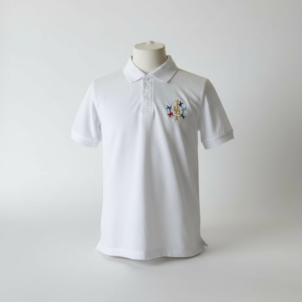 Hanging Heaton CE VC J&I School Polo Shirt