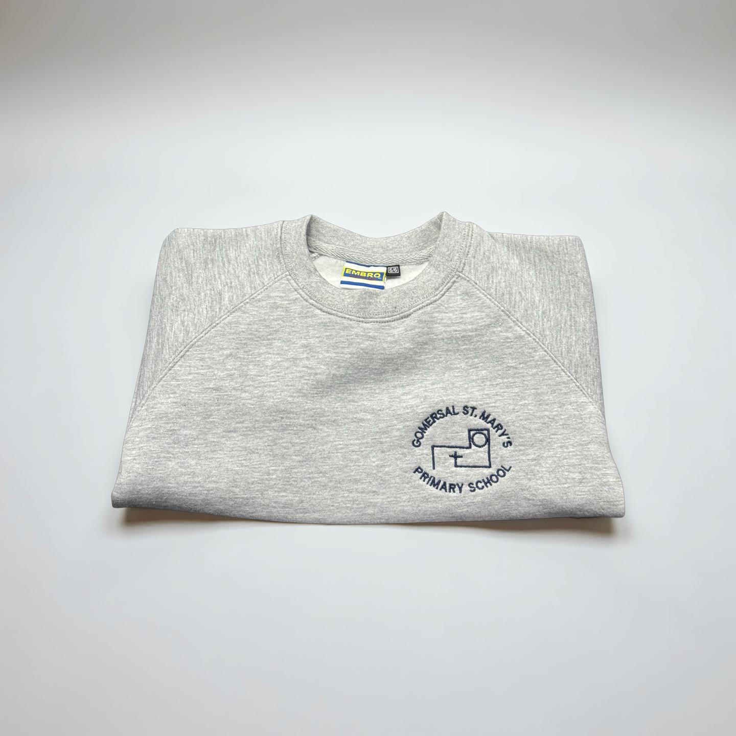 Gomersal St. Mary's CE(C) Primary School Heather Grey Sweatshirt