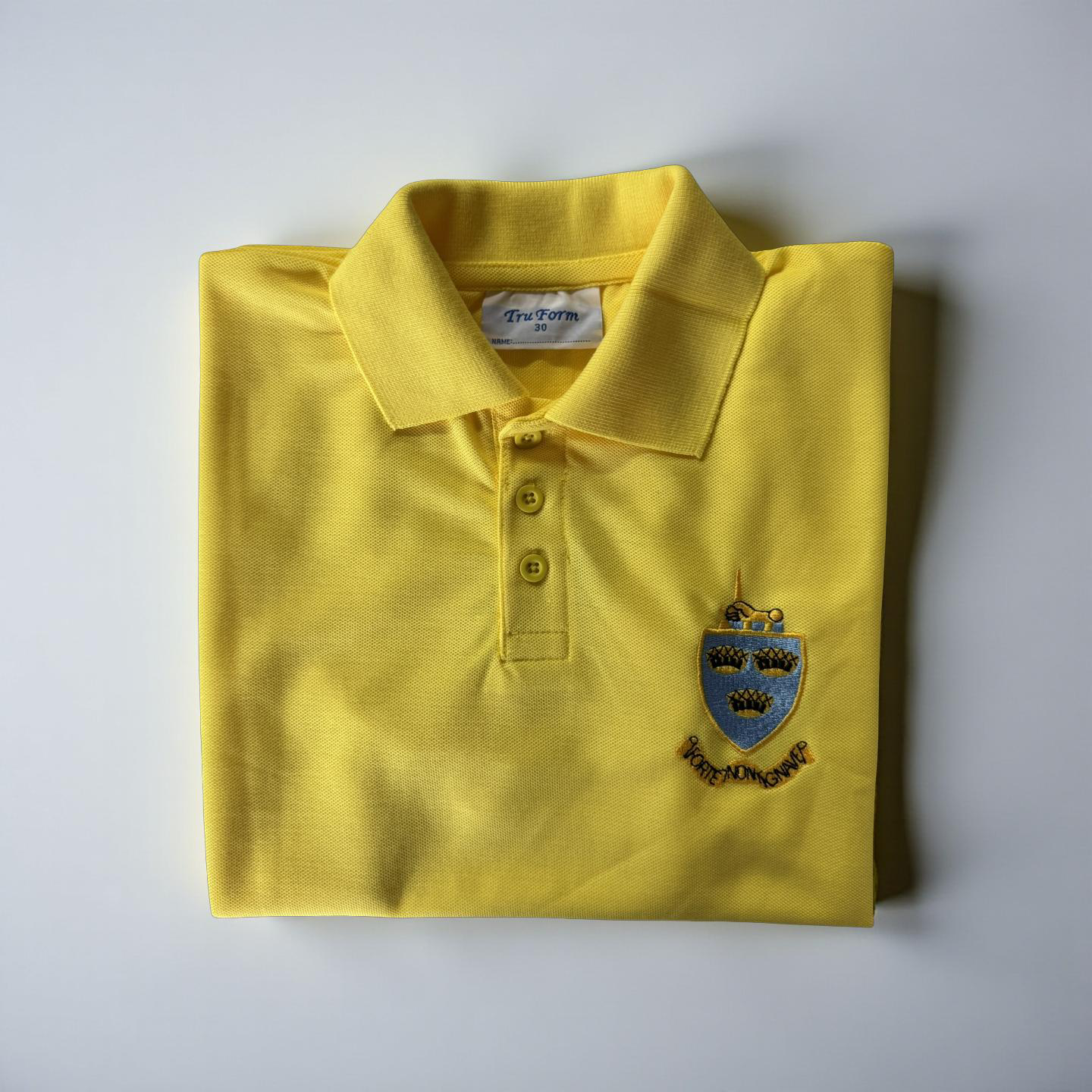 Batley Grammar Yellow P.E Polo