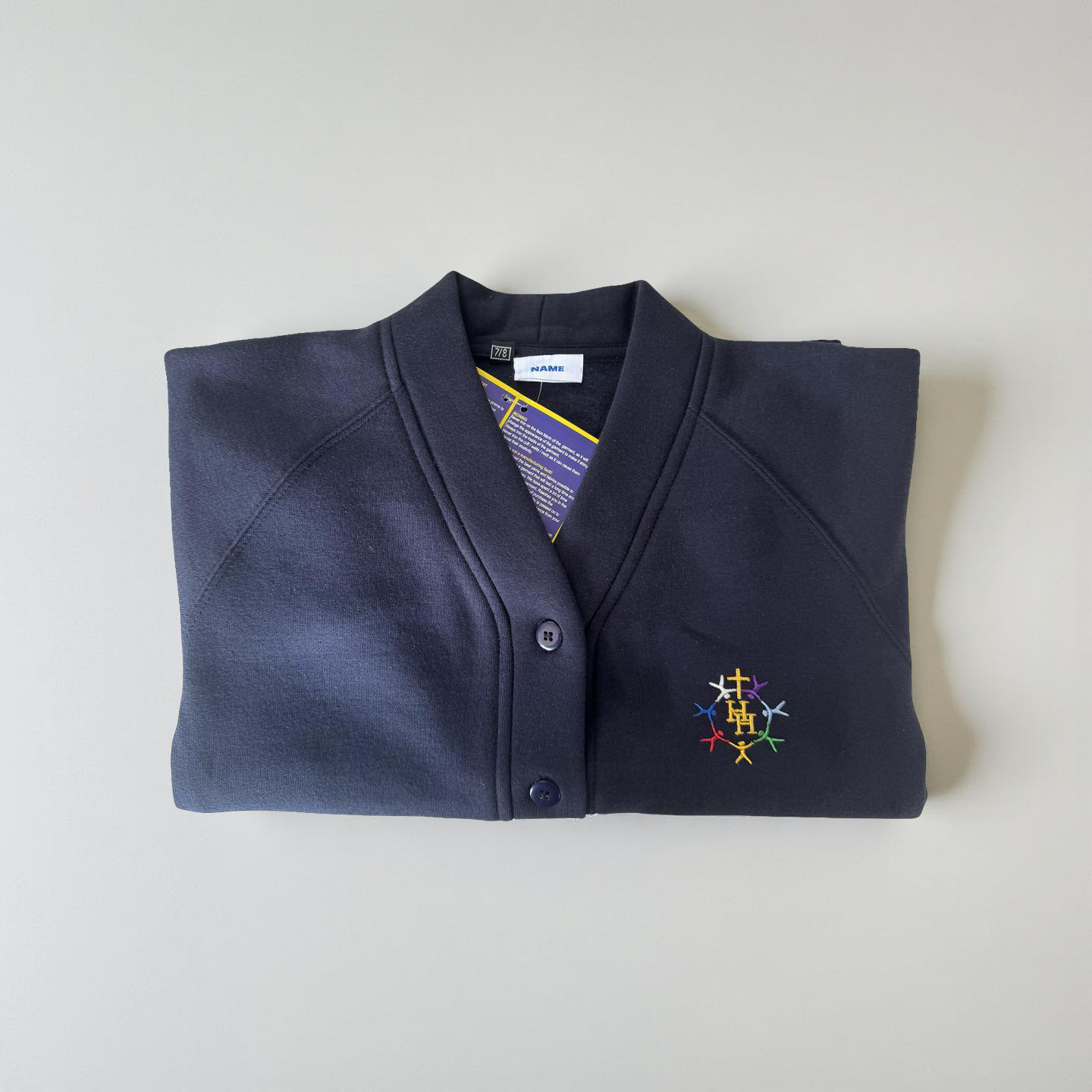 Hanging Heaton CE VC J&I School Cardigan