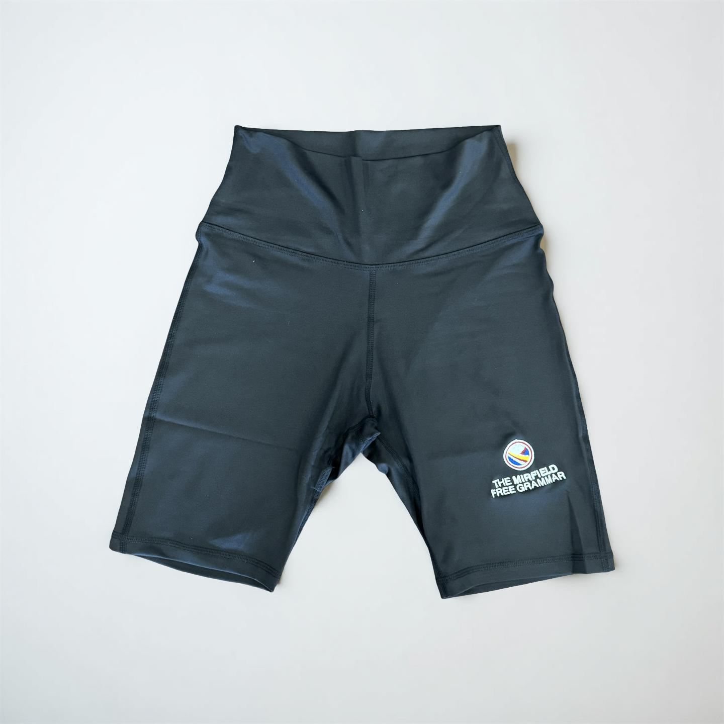 New The Mirfield Free Grammar Lycra (Girls) P.E Shorts