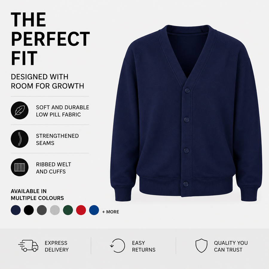 Plain Cardigans