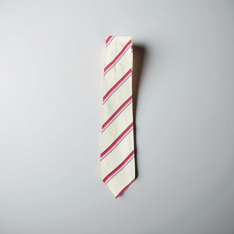 St Thomas à Becket Catholic Secondary School Tie Red/Pink