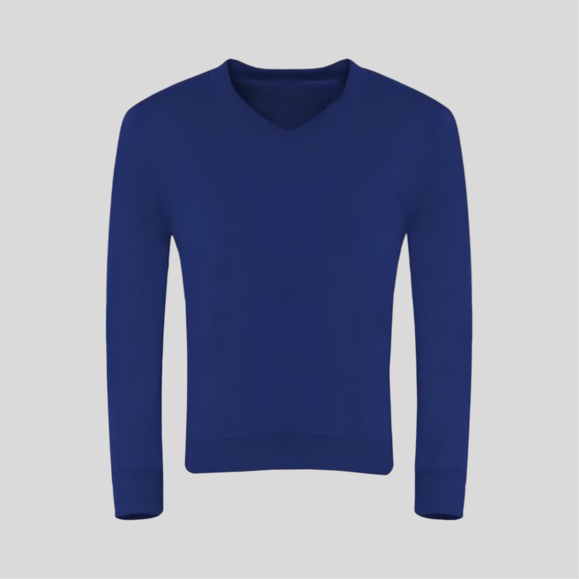 Dark Royal V-Neck Sweatshirt