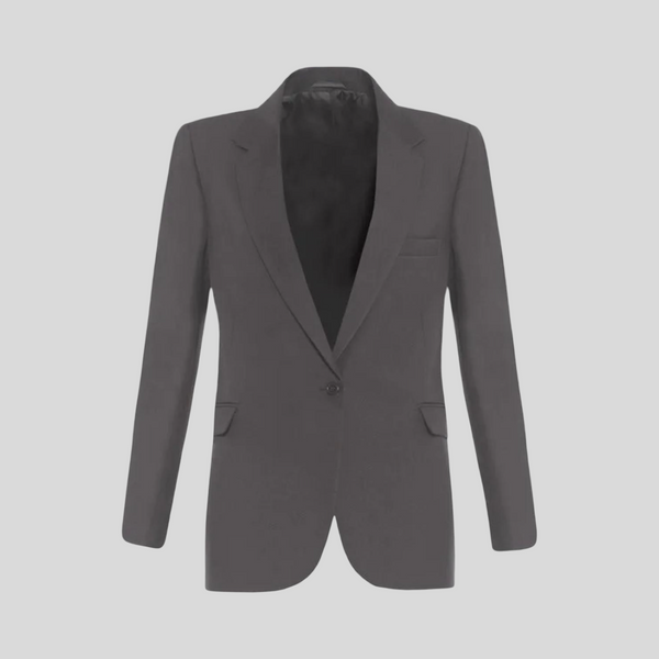 Plain Grey Academy Blazer