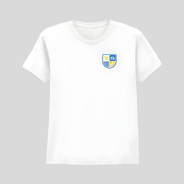 Jump J and I School White P.E T-shirt