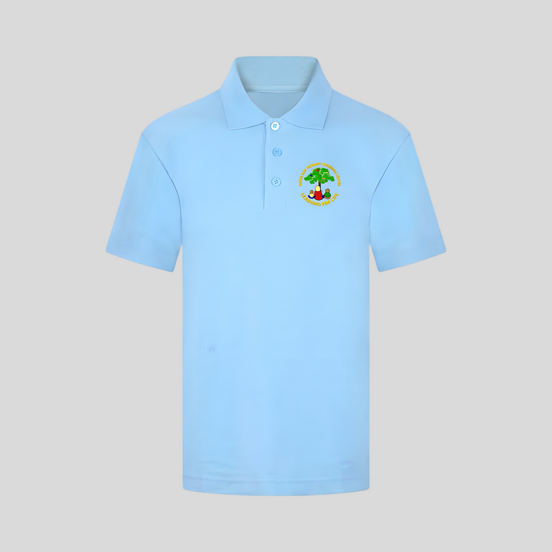 Kings Oak Primary Learning Centre Sky Polo Shirt