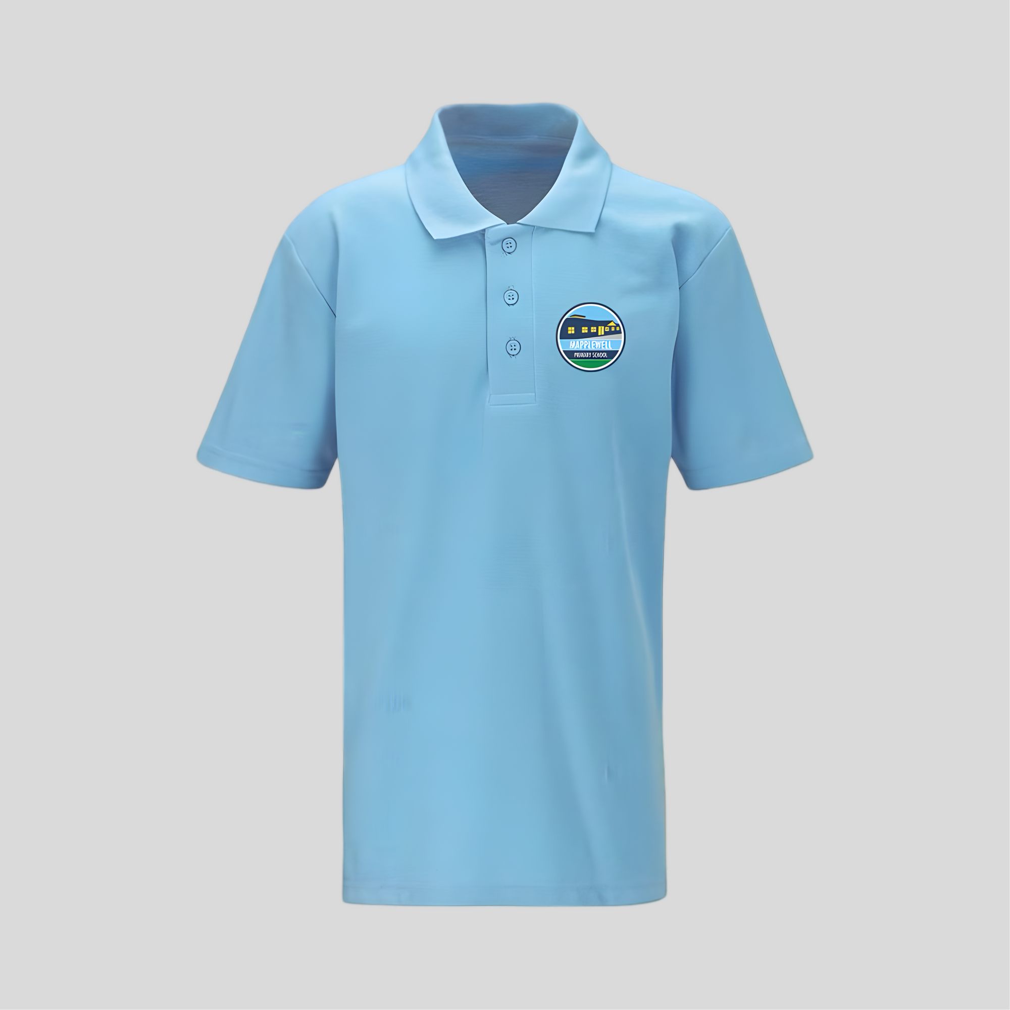 Mapplewell Primary School Sky Polo Shirt