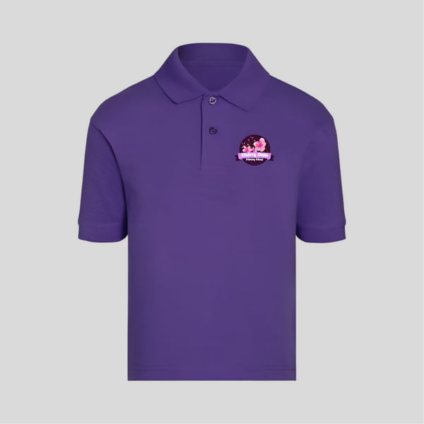 Cherry Dale Primary School Purple Polo Shirt