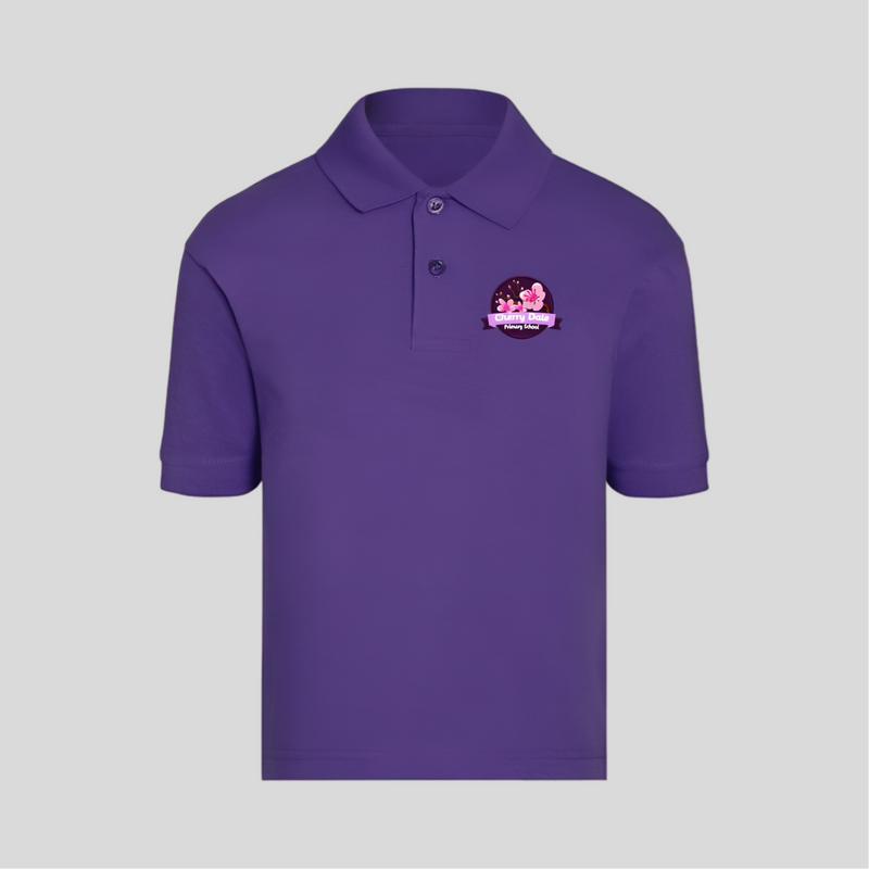 Cherry Dale Primary School Purple Polo Shirt
