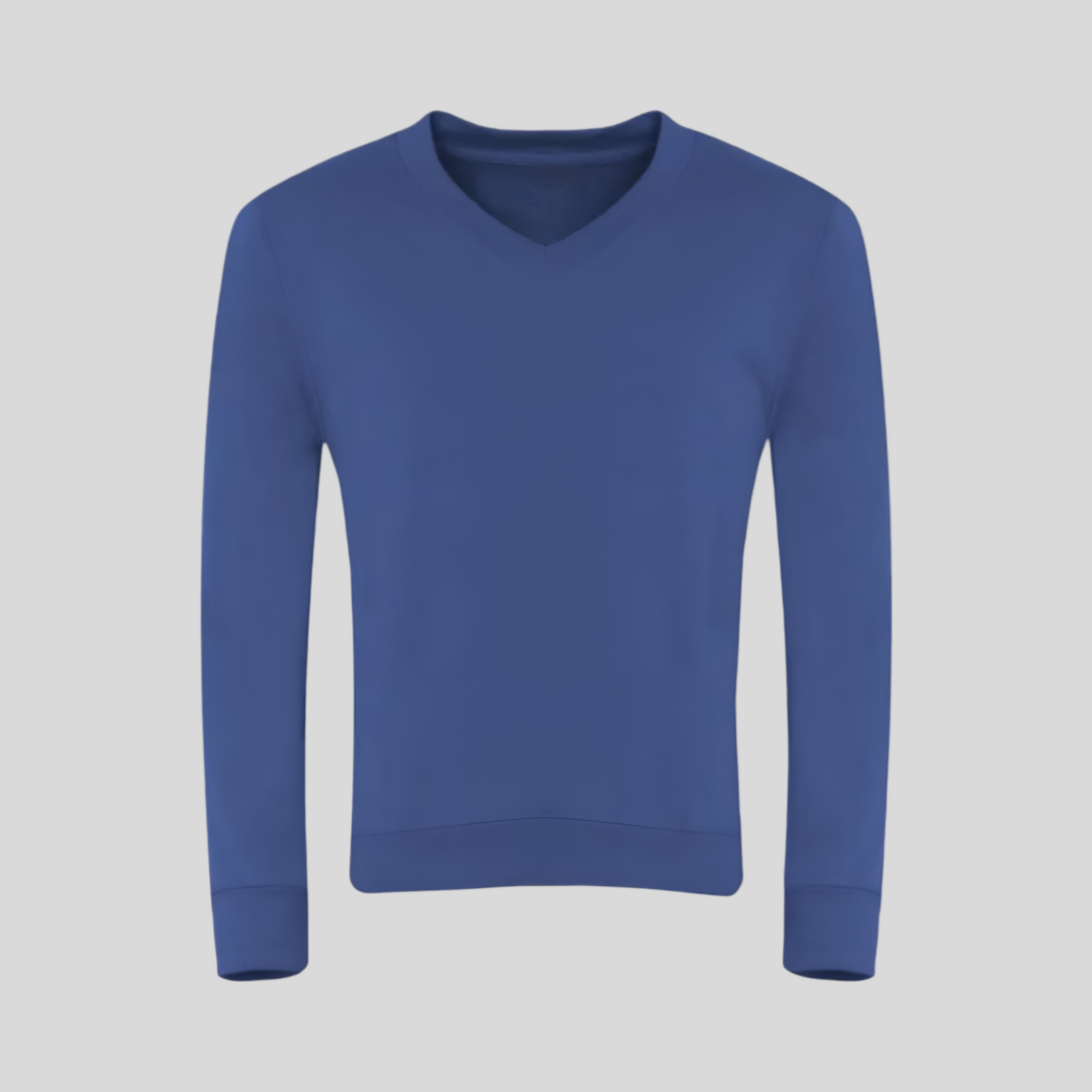 Light Royal V-Neck Sweatshirt