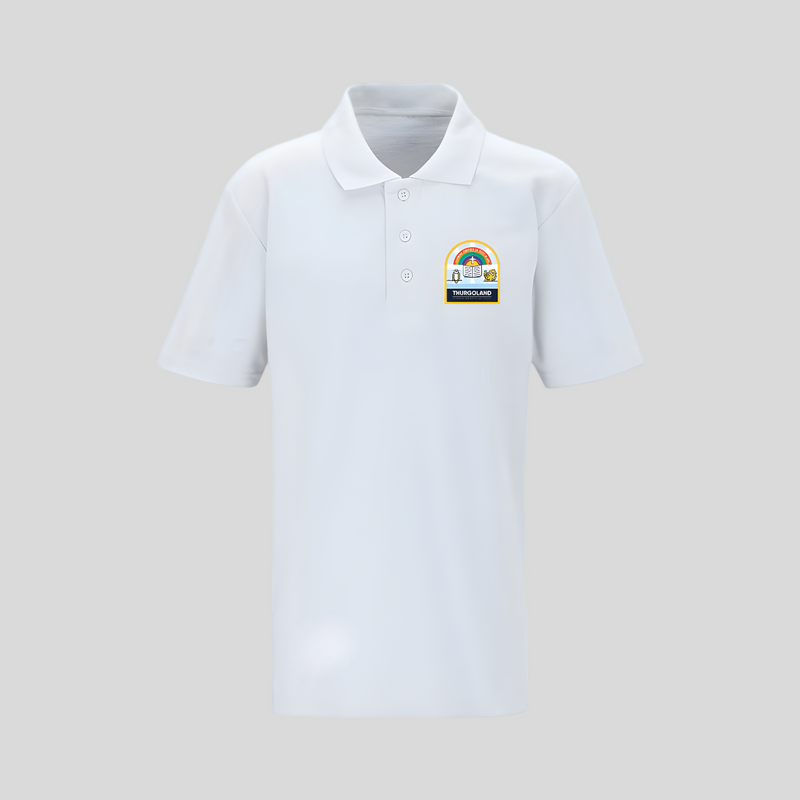 Thurgoland Primary School White Polo Shirt