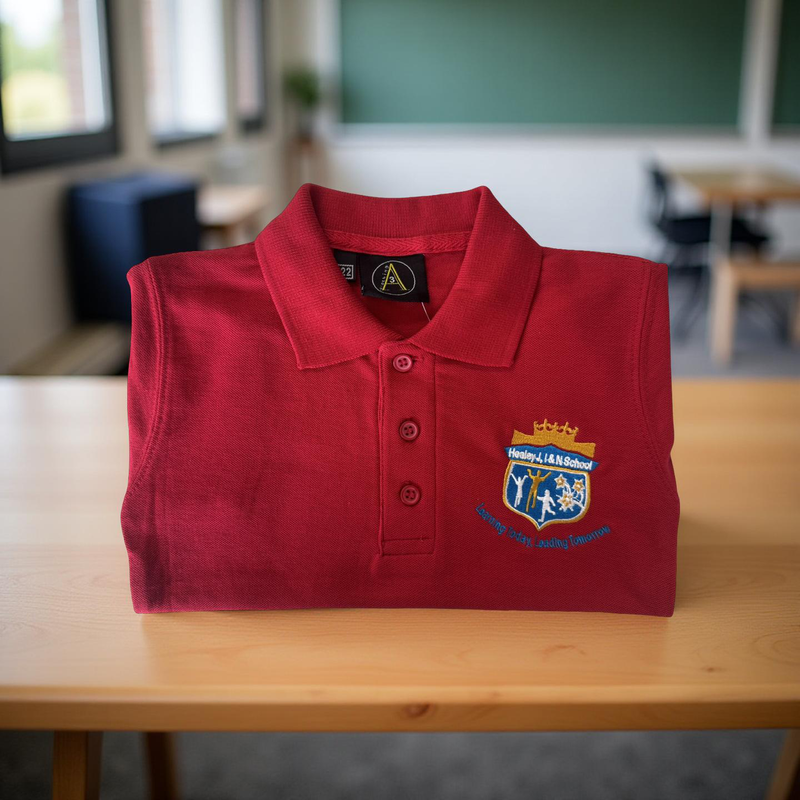 Healey Junior, Infant and Nursery School Coloured Polo Shirt