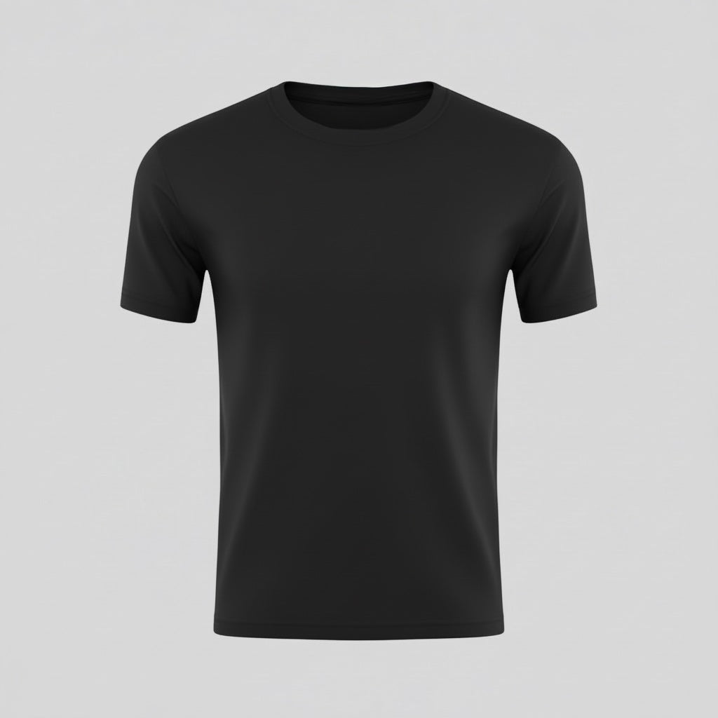 Plain Black T-Shirts