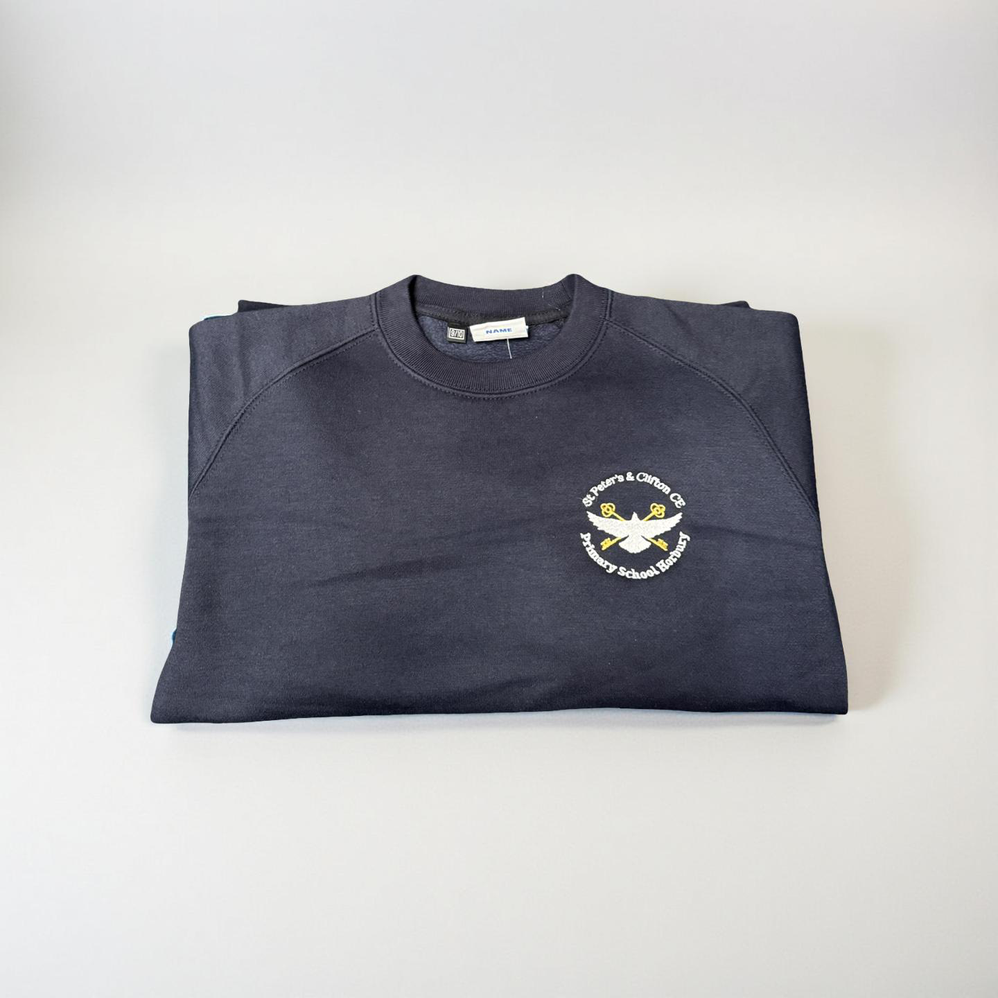St. Peters & Clifton CE (VC) Primary School Sweatshirt