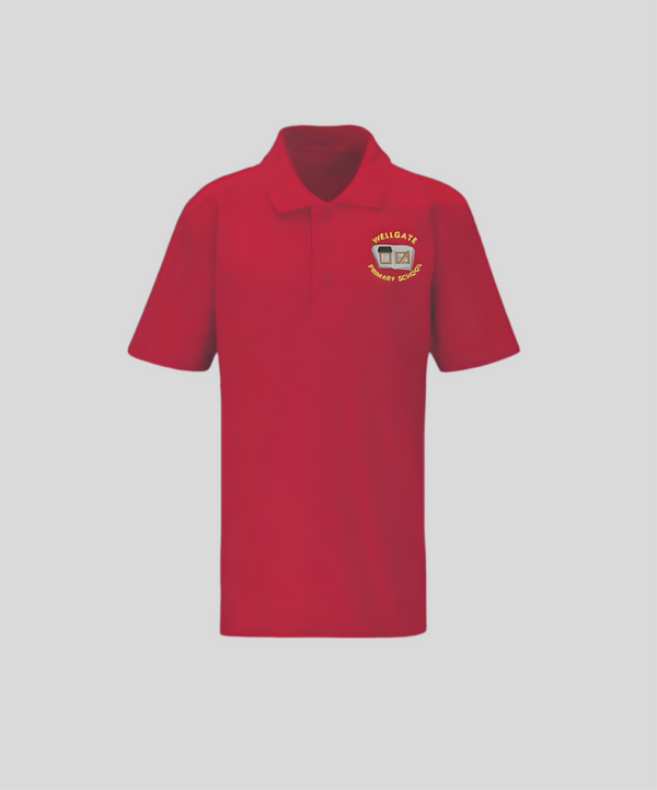 Wellgate Primary School Red Polo Shirt