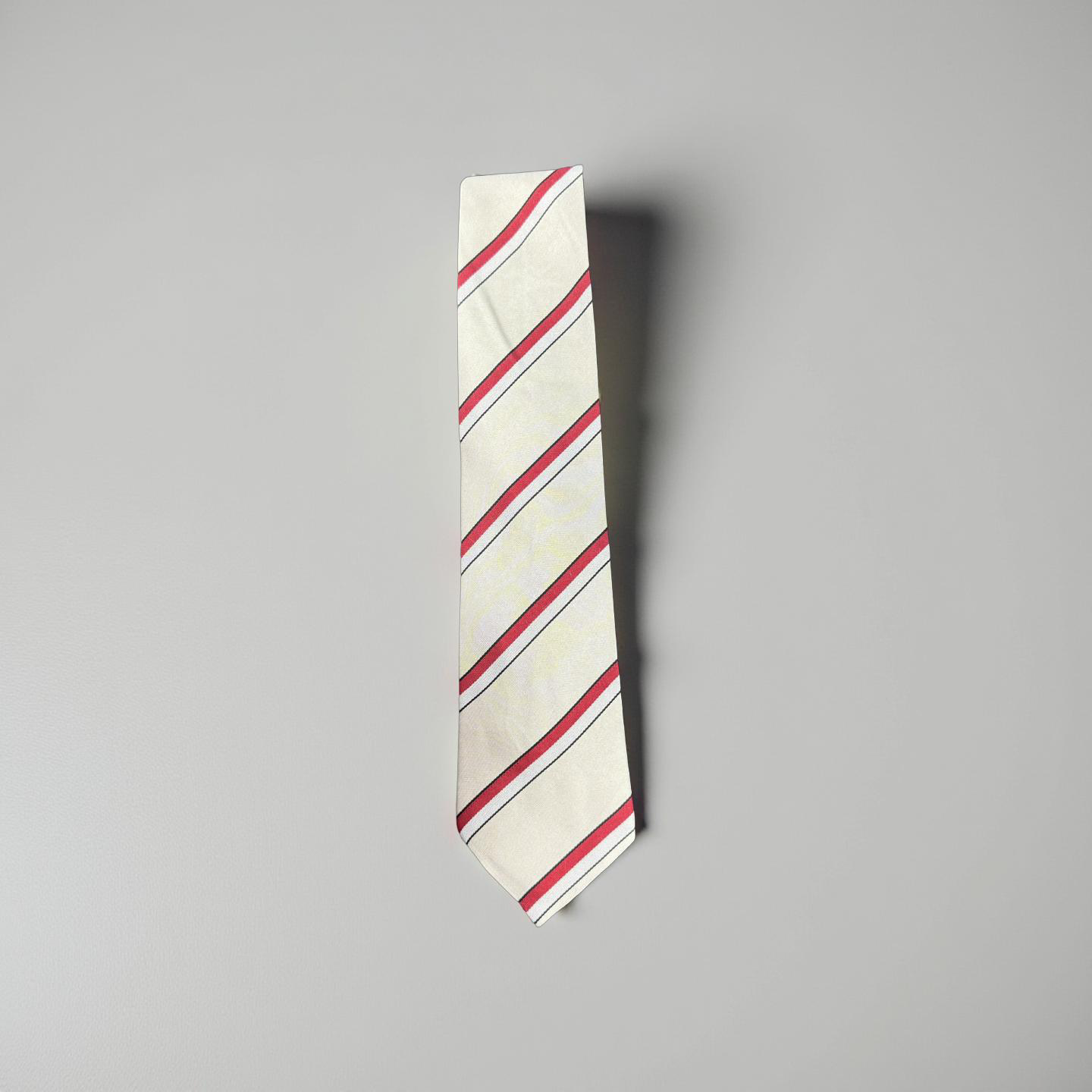 St Thomas à Becket Catholic Secondary School Tie Red/White