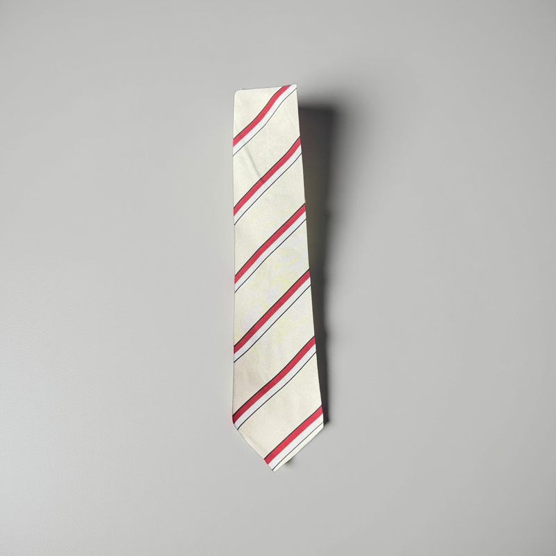 St Thomas à Becket Catholic Secondary School Tie Red/White