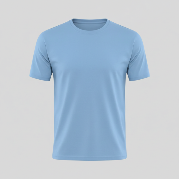 Plain Sky Blue T-Shirt