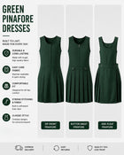 Green Pinafore Dresses (Pick which style)