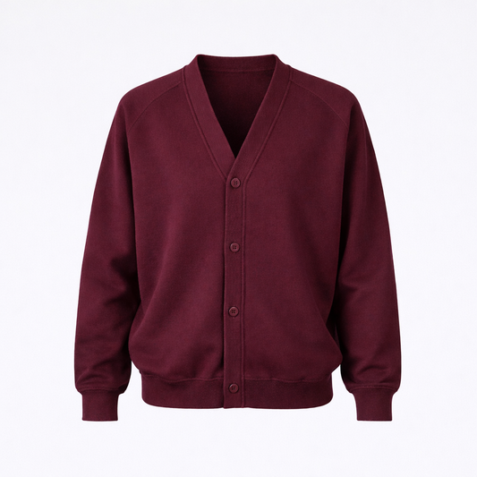 Maroon Cardigan