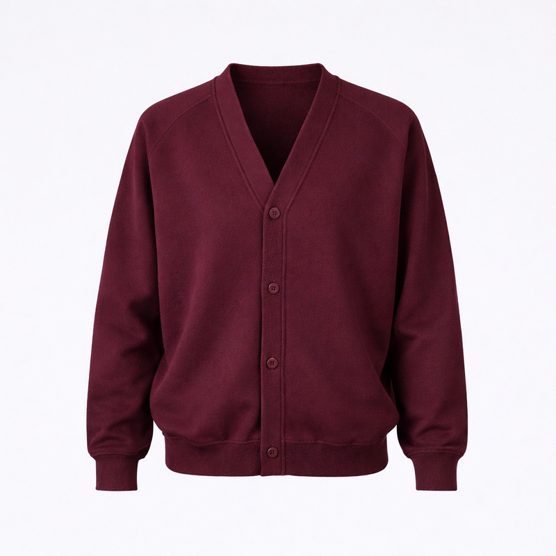Maroon Cardigan