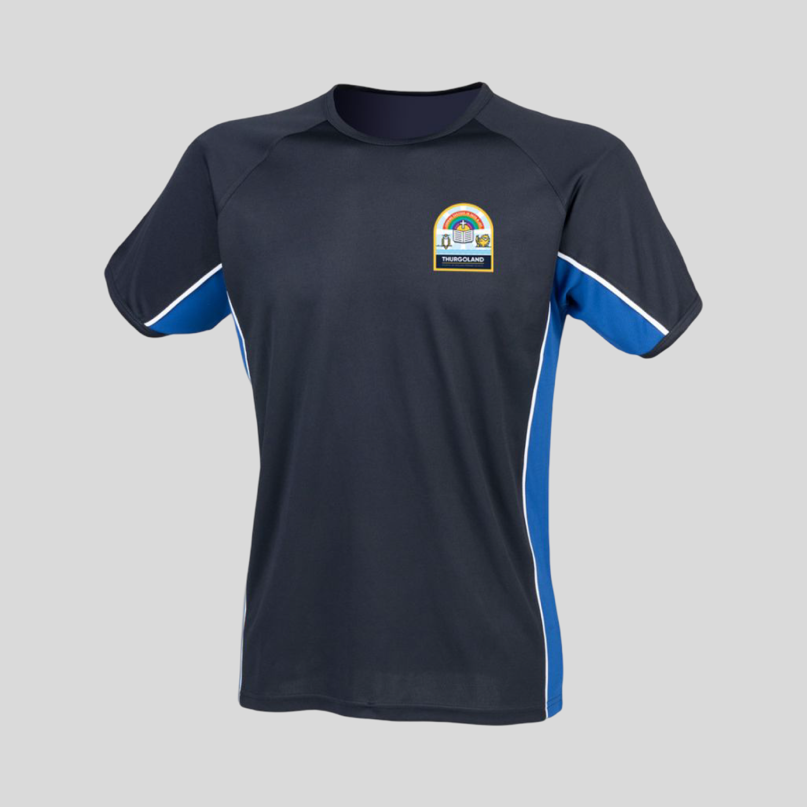 Thurgoland Primary School P.E T-shirt Navy/Royal