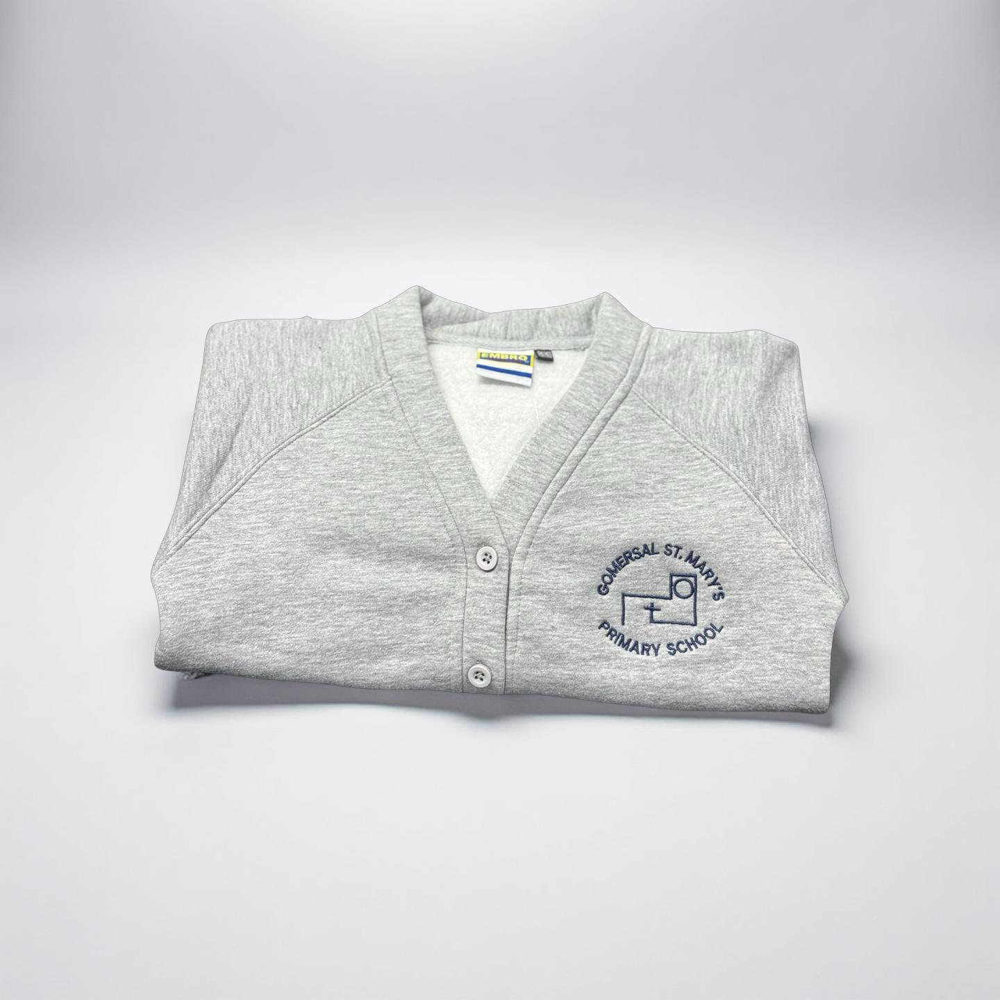 Gomersal St. Mary's CE(C) Primary School Heather Grey Cardigan