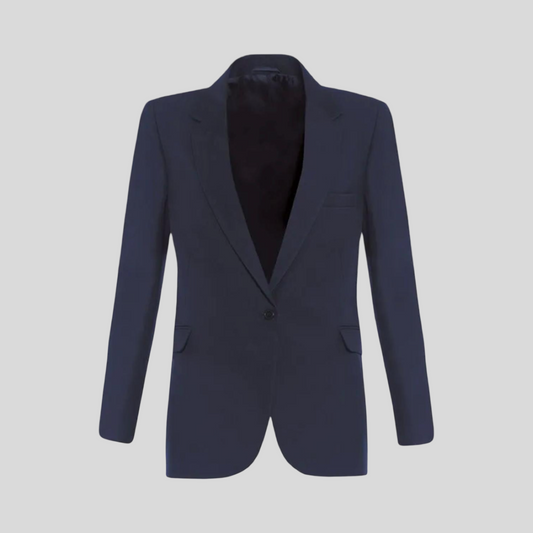 Plain Navy Academy Blazer