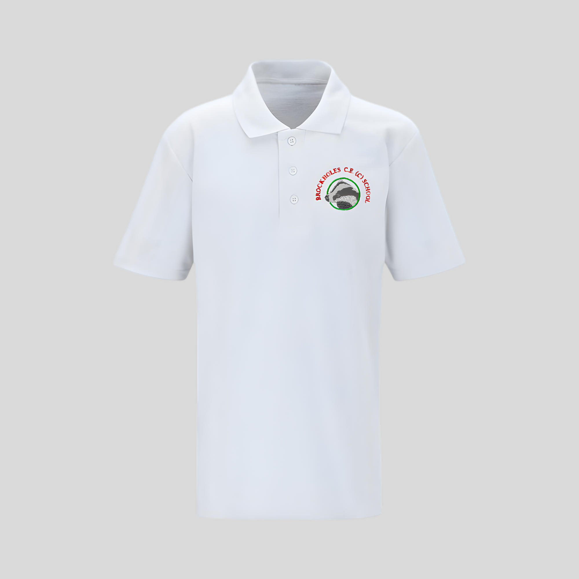 Brockholes C of E Junior and Infant School White Polo shirt