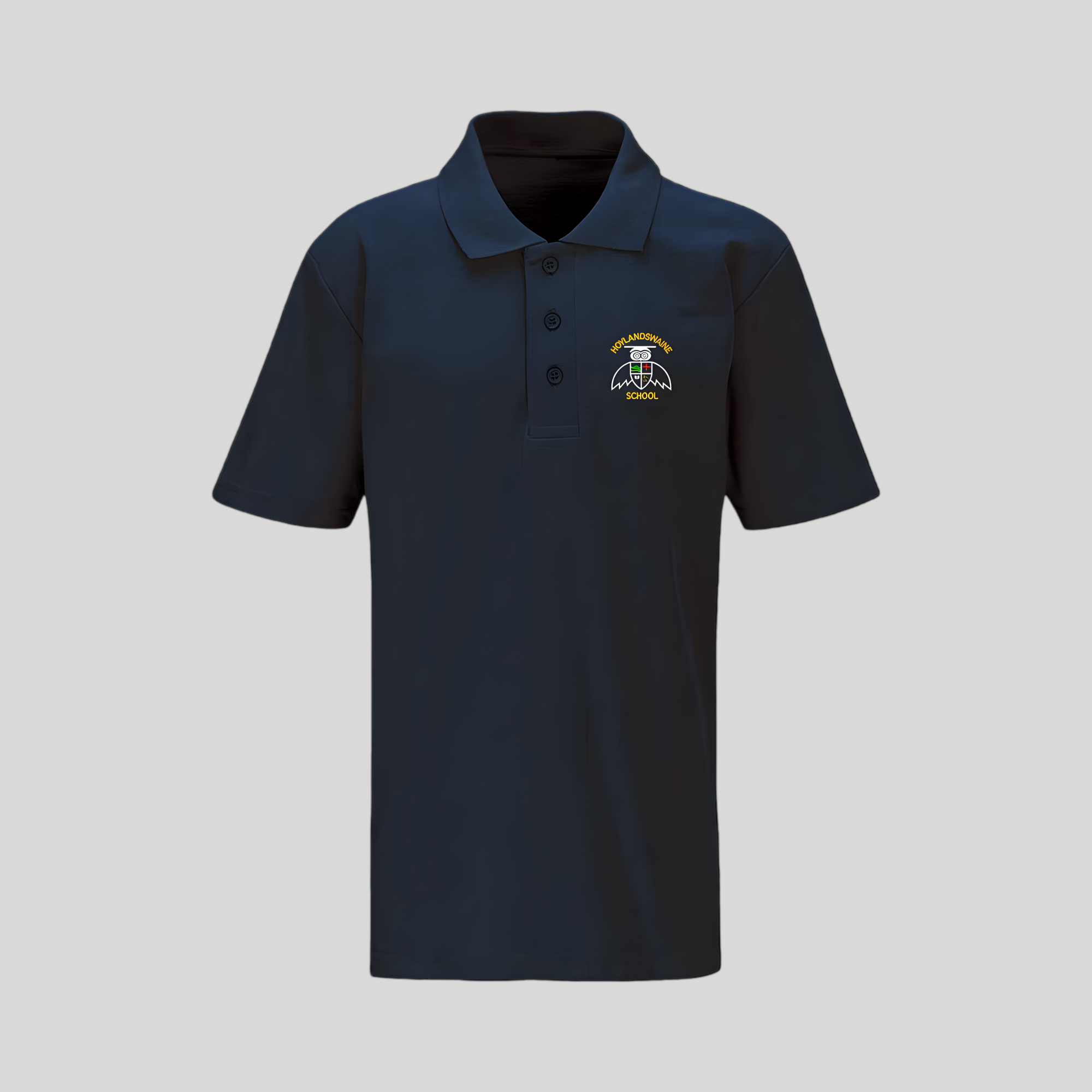Hoylandwaine Primary Navy Polo Shirt