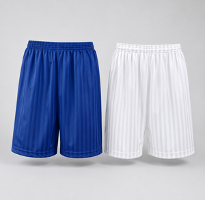 2 X Woodkirk Academy P.E Shorts Blue&White