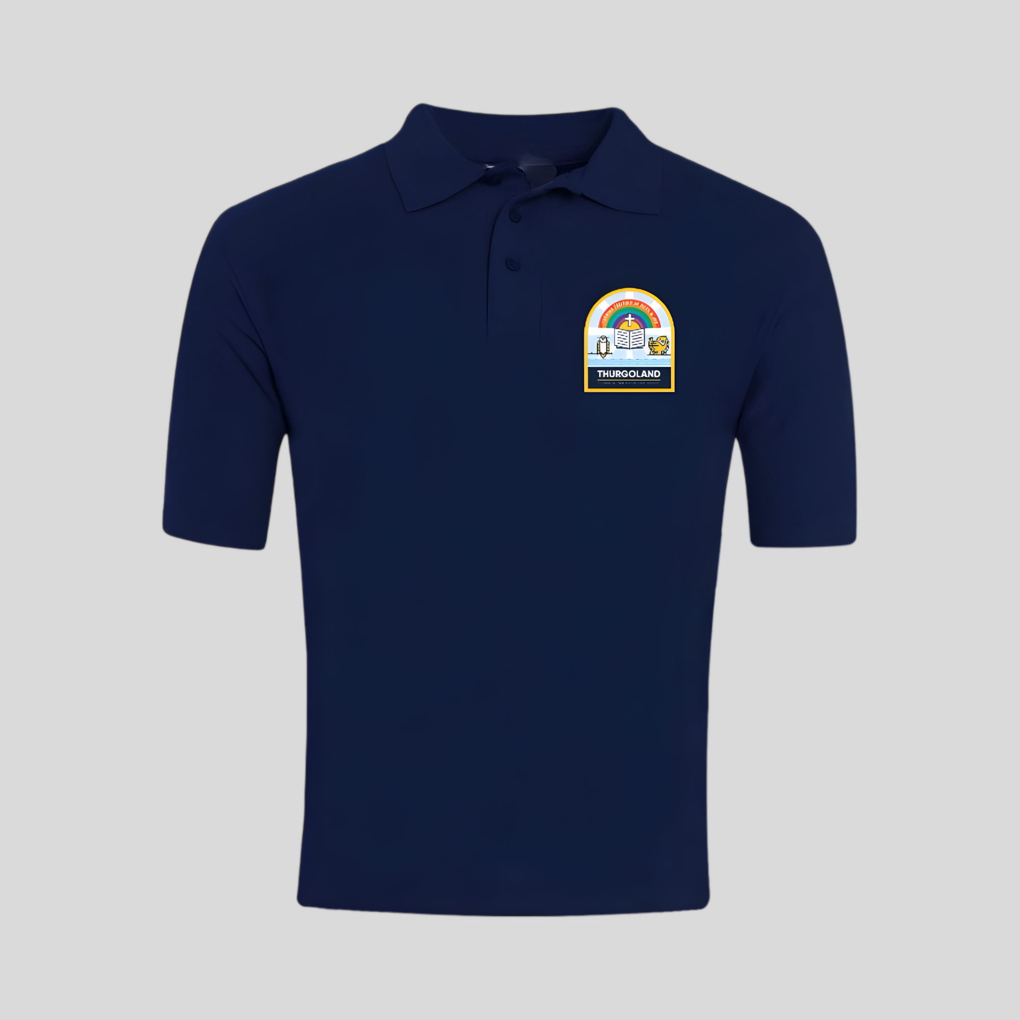 Thurgoland Primary School Navy Polo Shirt