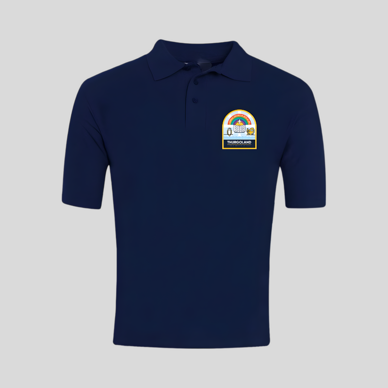 Thurgoland Primary School Navy Polo Shirt
