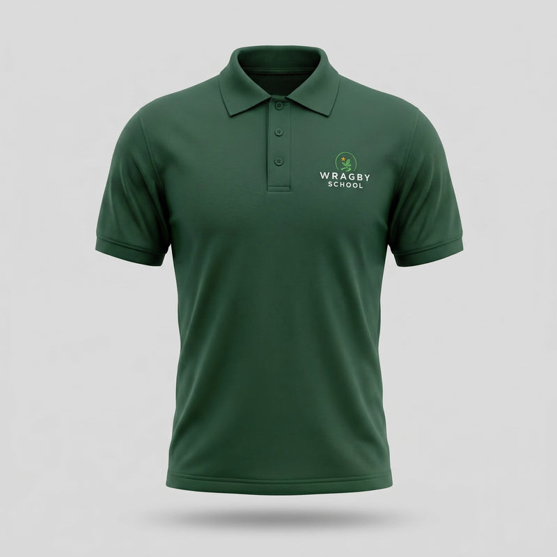 Wragby School Green Polo Shirt