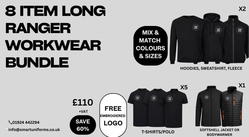 8 ITEM LONG RANGER WORKWEAR BUNDLE