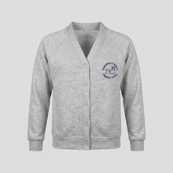 Gomersal St. Mary's CE(C) Primary School Heather Grey Cardigan