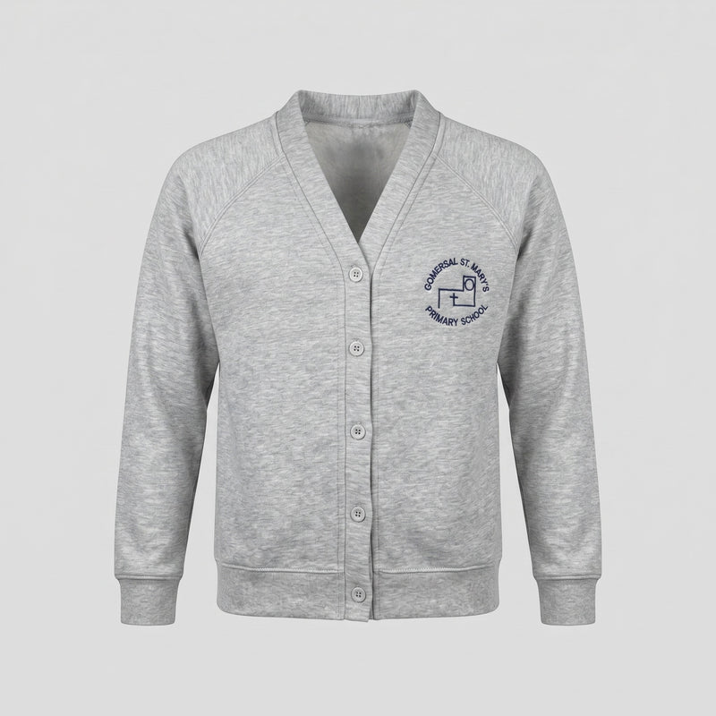 Gomersal St. Mary's CE(C) Primary School Heather Grey Cardigan