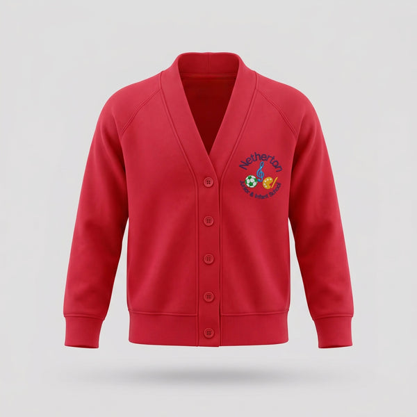 Netherton Junior & Infant School Red Cardigan