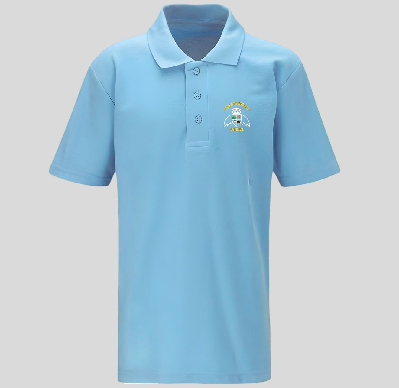 Hoylandwaine Primary Sky Polo Shirt