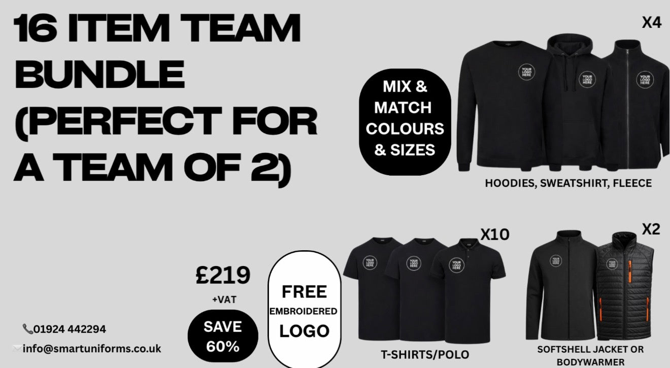 16 ITEM TEAM BUNDLE (PERFECT FOR A TEAM OF 2)