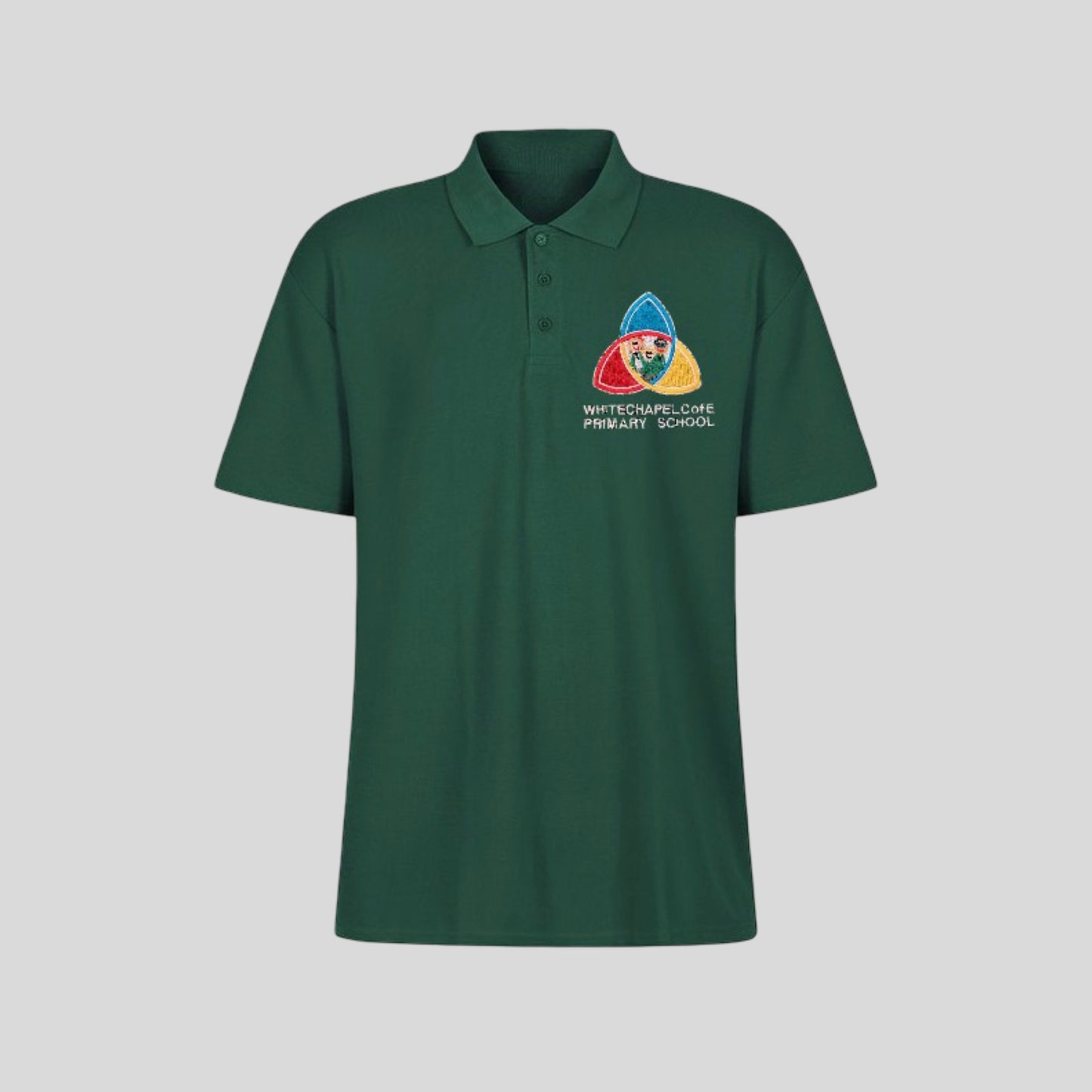 Whitechapel Church of England Primary Green Polo Shirt