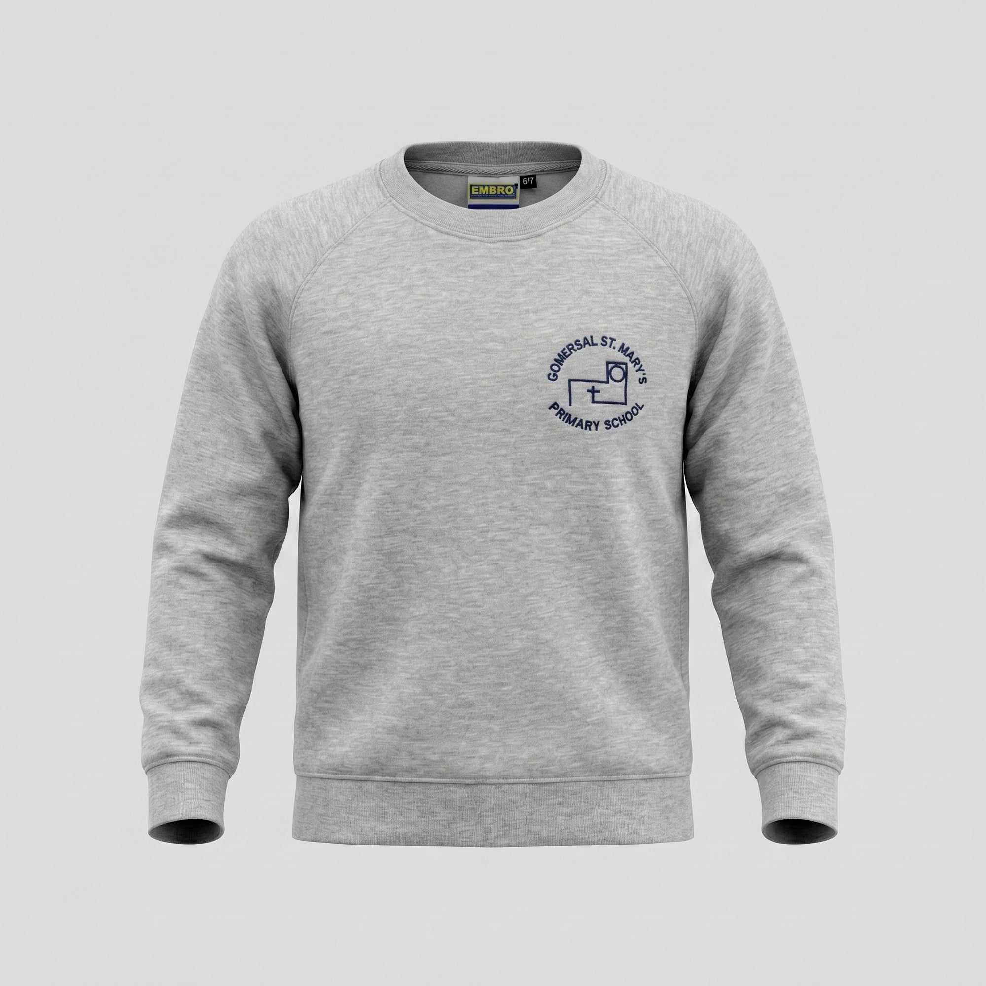 Gomersal St. Mary's CE(C) Primary School Heather Grey Sweatshirt