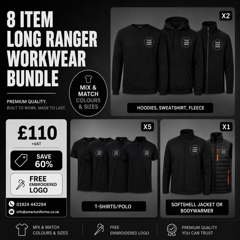 8 ITEM LONG RANGER WORKWEAR BUNDLE