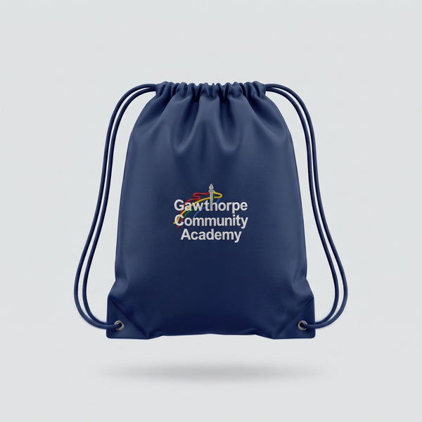 Gawthorpe Community Academy Pump Bag with logo